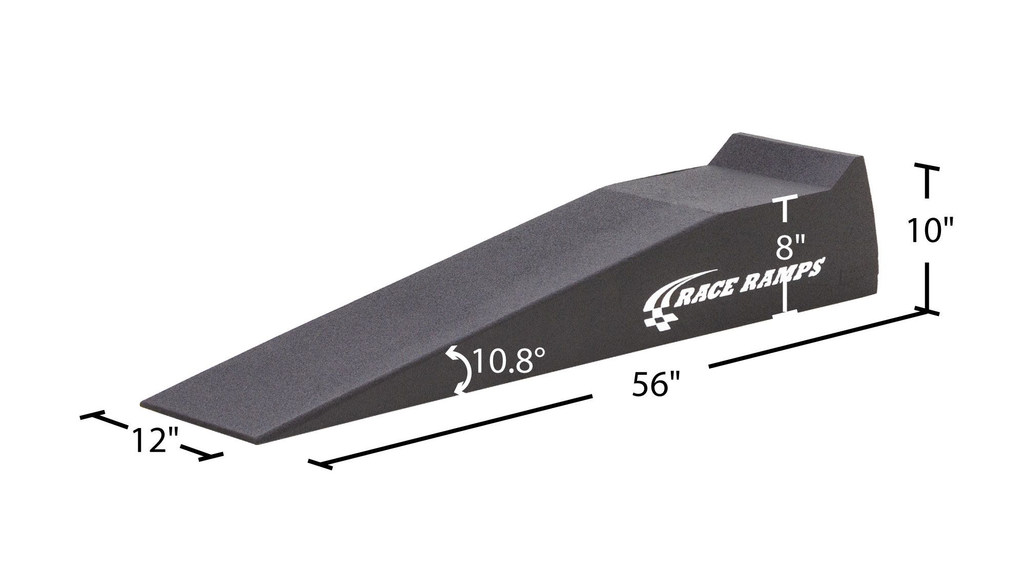 RR-56 Race Ramps 56 Low-Profile Car Service Ramps - 6000 lb GVW Capacity per Pair