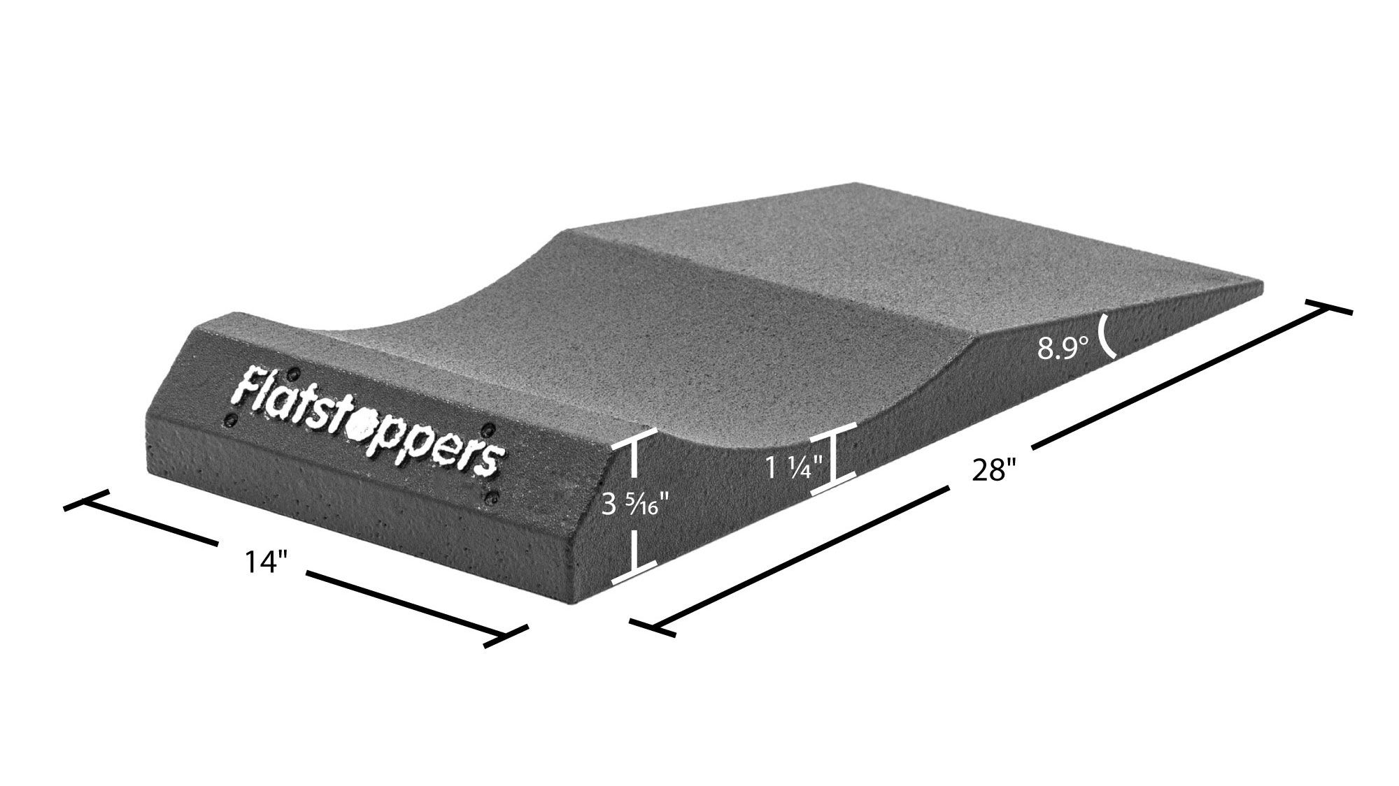 RR-FS Race Ramps 14 W FlatStoppers Car Storage Ramps - 4 Pack