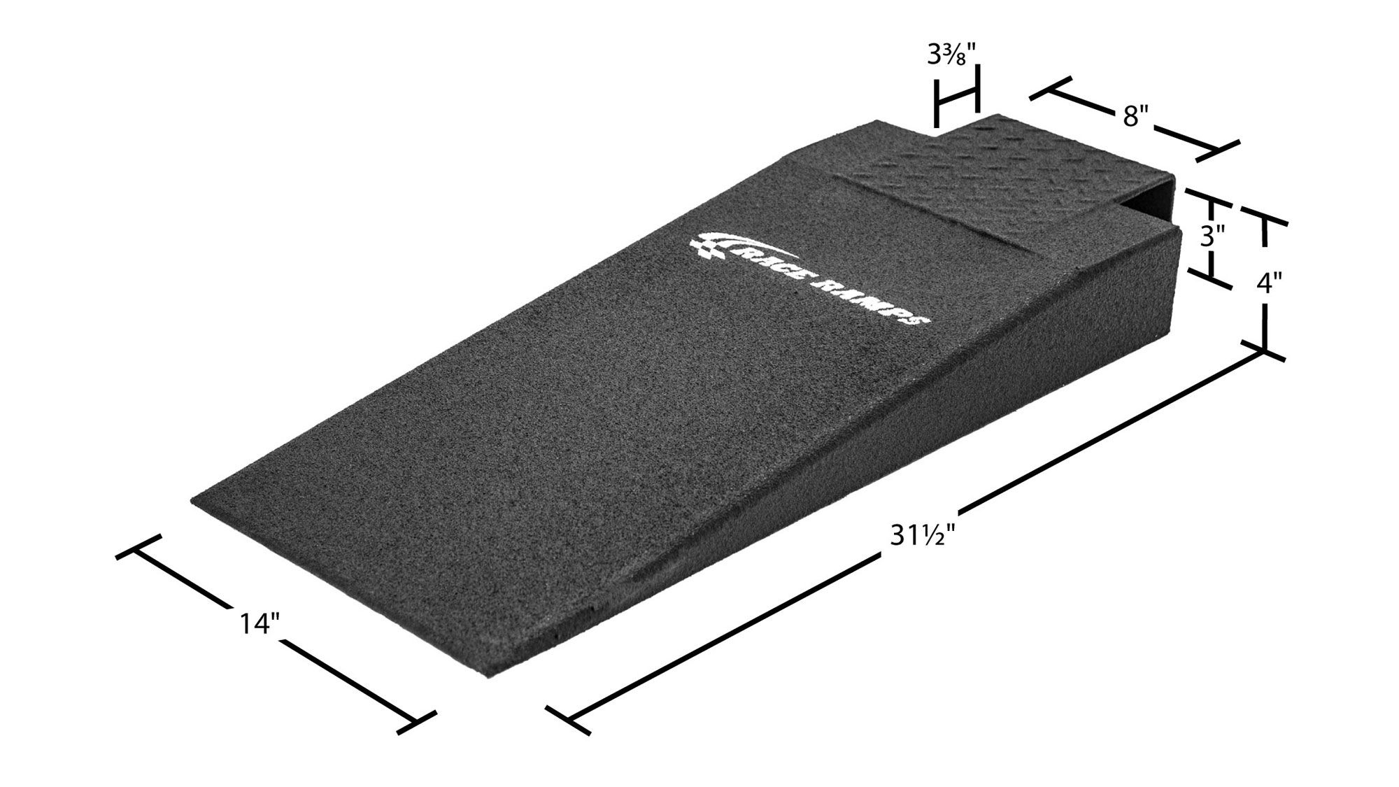 RR-RACK-HN14-4 Race Ramps 4 H Hook Nose Rack Ramps - 6000 lb GVW Capacity per Pair