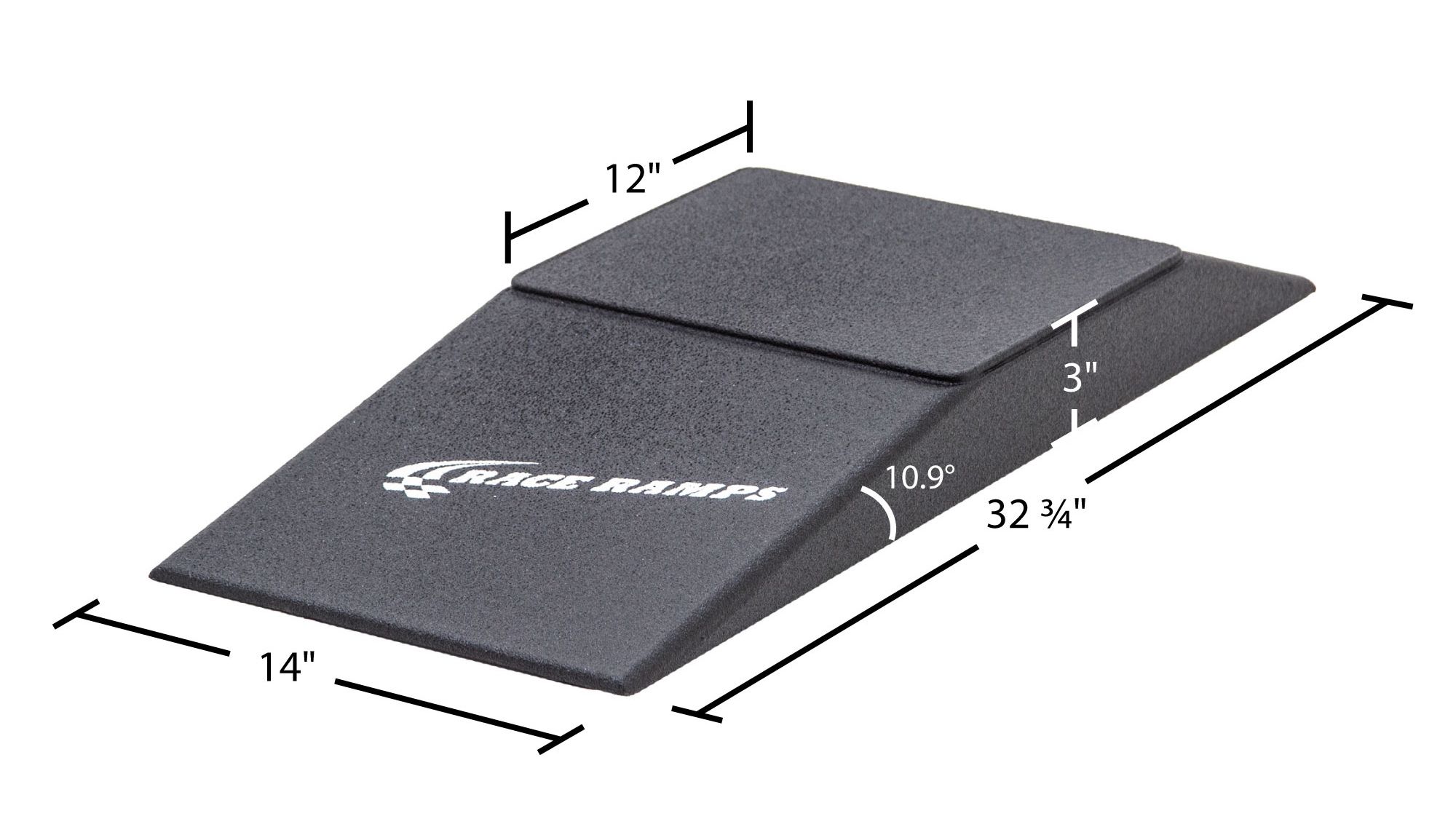 RR-TM-REAR Race Ramps Trailer-Mates Solid Car Trailer Ramps for Rear Tires - 3000 lb Capacity