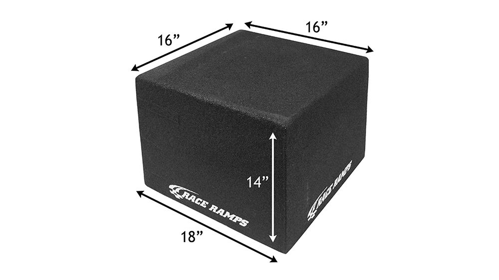 RR-WS-14 Race Ramps Solid Car Wheel Stands - 1500 lb per Tire Capacity
