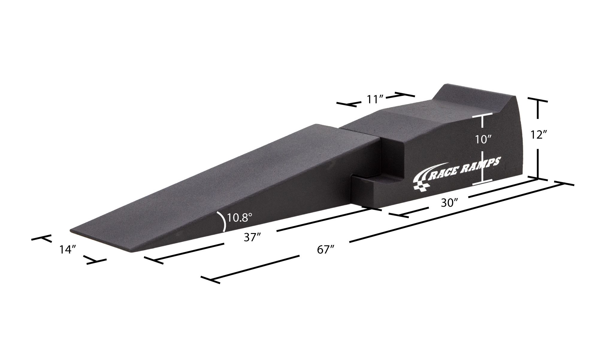 RR-XT-2-HD Race Ramps 67 XT Two-Piece Heavy-Duty Race Ramps - 108 Degree Approach Angle