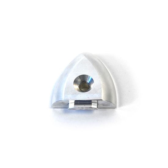 463007-1 Arrowhead End Cap for Wide Contoured Surface-Mounted VersaTie Track Series 3