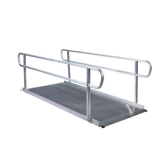 48WCER-KIT Titan Ramps 48 Wheelchair Entry Ramp with Handrails