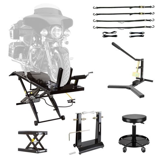 BW-SK-D Black Widow Deluxe Motorcycle Shop Kit