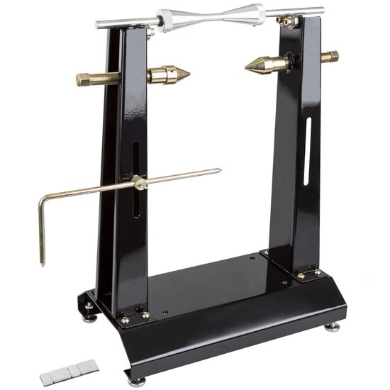 BW-WB-30 Black Widow Motorcycle Wheel Balancer  Truing Stand