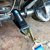 121740 40 Axle Strap with Sleeve - Black 1