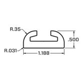210072 6 VersaTie Surface-Mounted Track with Contour Edge Series 1 1