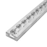 220096-DC 8 VersaTie Recess-Mounted Track with Square Edge Series 2 - Pre-Drilled 1