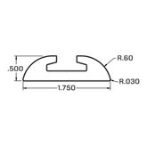 230192 16 VersaTie Surface-Mounted Track with Wide Contour Edge Series 3 1