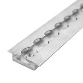 240012-DC 1 VersaTie Recess-Mounted Track with Flanged Edge Series 4 - Pre-Drilled 1