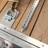 463007-1 Arrowhead End Cap for Wide Contoured Surface-Mounted VersaTie Track Series 3 1