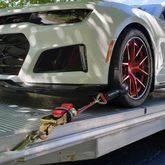 512618 2 x 8 Pro Pack Premium Tie-Down Strap Kit with 24 Axle Strap Direct Hook Ends - Blue 2