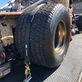 514001 2 x 10 Tire Block Strap Pack with VersaTie Track Ends - Yellow 6