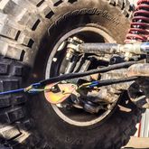 514118 2 x 8 Super Pack Tie-Down Strap Kit with Integrated Axle Straps Direct Hook Ends - Yellow 3