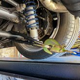 514219 2 x 10 Ultra Pack Tie-Down Straps with Detachable Axle Straps Direct Hook Ends - Yellow 4