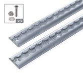 522312 1 VersaTie Surface-Mounted Track Kit with Wide Contour Edge Series 3