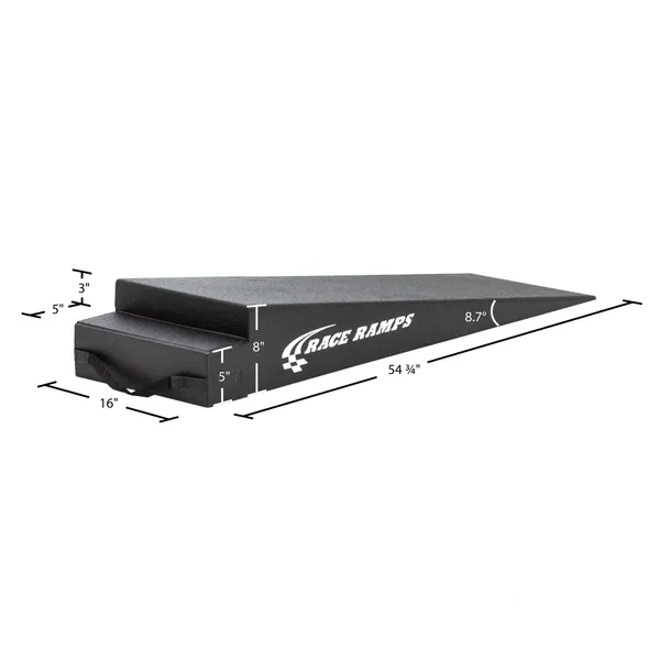 54.75x16 - Trailer Ramp - RR-TR-8 - 8.7 Degrees Approach | Race Ramps